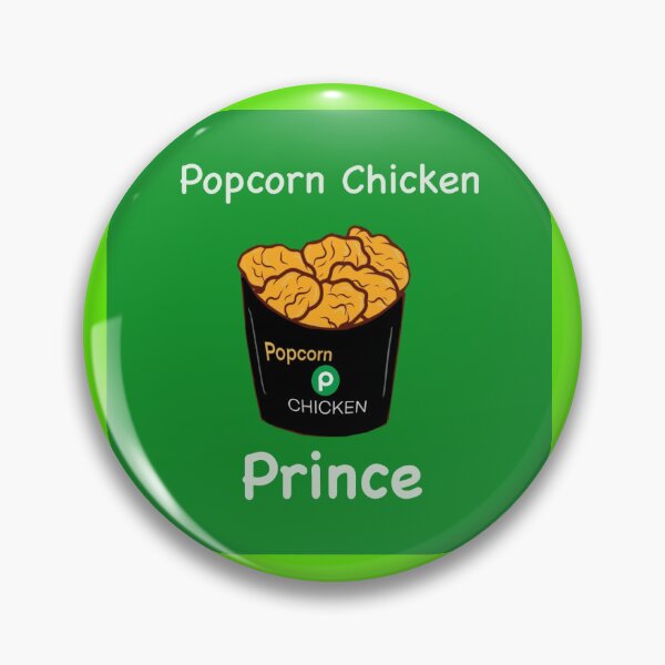 Item preview, Popcorn Chicken Prince, Publix Popcorn Chicken Prince White text designed and sold by OneCatShop.