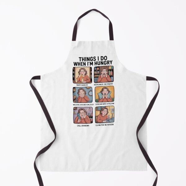Item preview, Things I Do When I'm Hungry Funny Cartoon Mood designed and sold by Betsytiptoe.