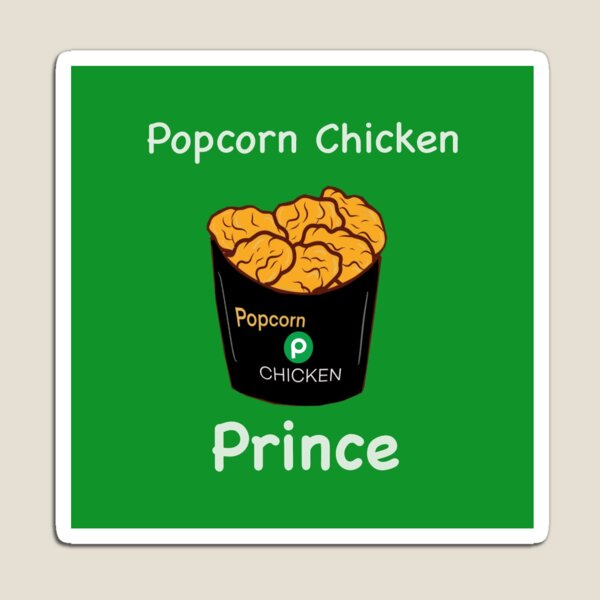 Item preview, Popcorn Chicken Prince, Publix Popcorn Chicken Prince White text designed and sold by OneCatShop.
