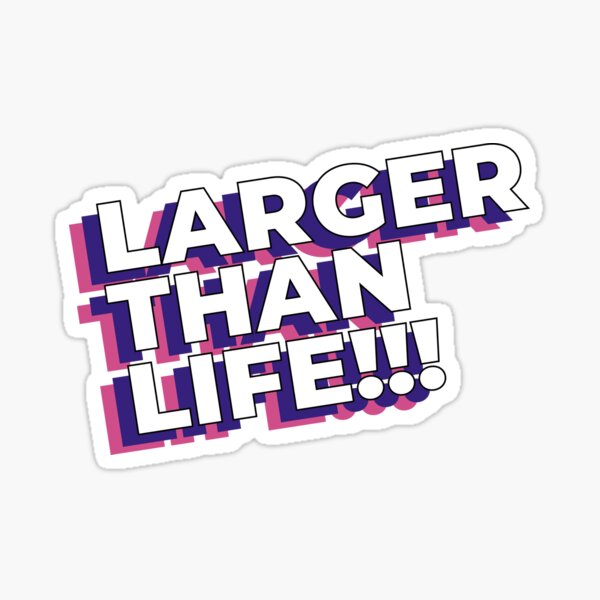 Item preview, Larger than life! designed and sold by Fangirl-boyband.