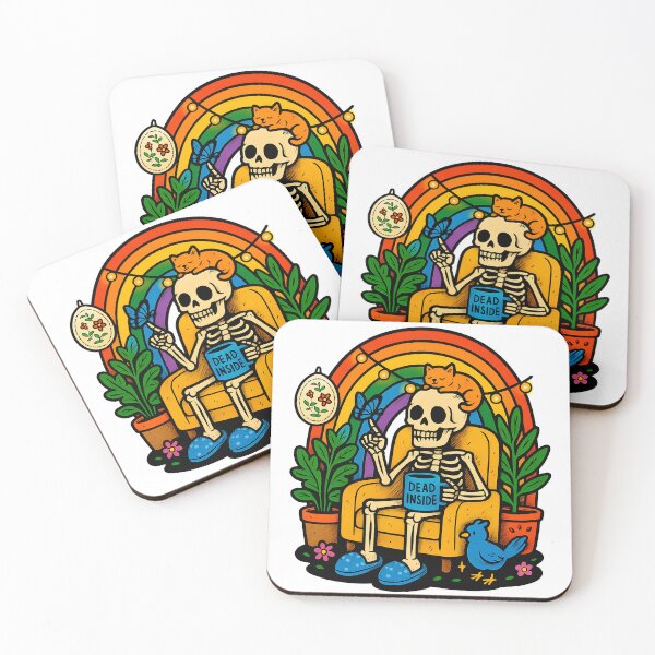 Item preview, Dead Inside Skeleton designed and sold by MostlyOkayThings.
