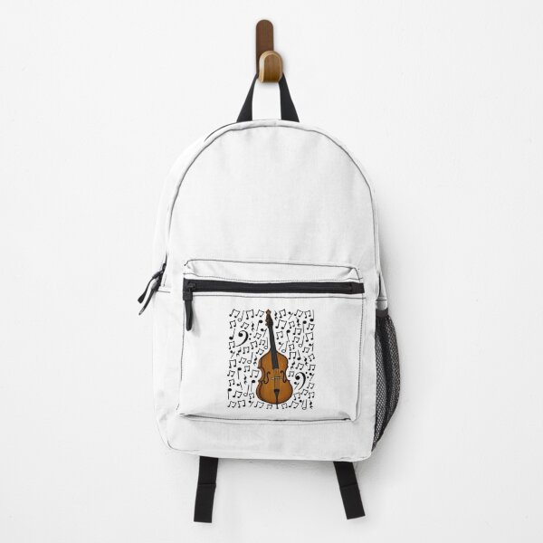 Item preview, Double Bass Musical Notes Music Teacher Bassist String Musician designed and sold by doodlerob.