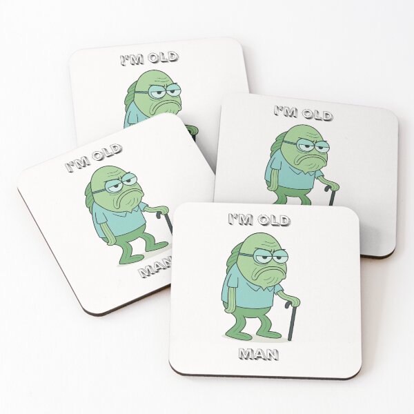 Item preview, Grumpy Old Fish designed and sold by Pixel-Lift.