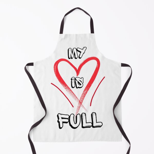 Item preview, My Heart Is Full  Funny Quote designed and sold by Modern-Tropical.