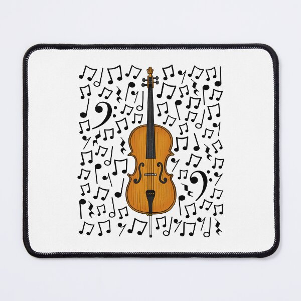 Item preview, Cello Musical Notes Music Teacher Cellist String Musician designed and sold by doodlerob.