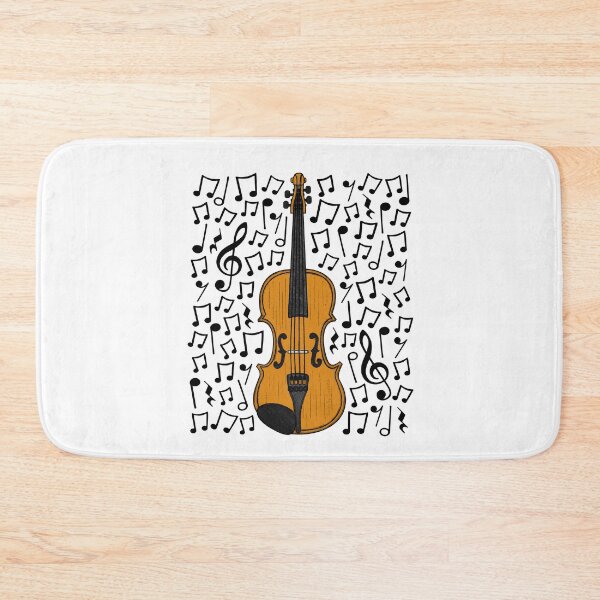 Item preview, Violin Musical Notes Music Teacher Violinist String Musician designed and sold by doodlerob.