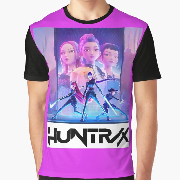 Aperçu de l'œuvre Huntrix - Chasseurs de démons KPop créée et vendue par The Funky Sprunki.