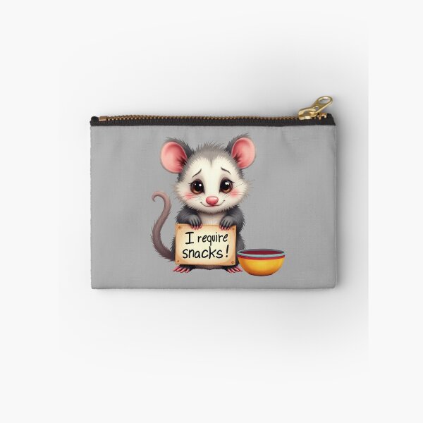 Item preview, I Require Snacks Opossum designed and sold by ChearshiPrints.