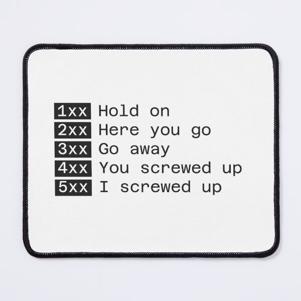 Item preview, HTTP Status Codes designed and sold by TeePlusPlus.