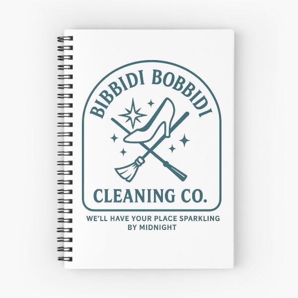 Item preview, Bibbidi Bobbidi Cleaning Co. | Magical Cinderella-Inspired Cleaning Service Design designed and sold by Zippitydodads.