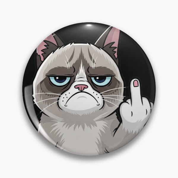 Item preview, Middle Finger Cat | Bold and Hilariously Rebellious Feline-Inspired Graphic designed and sold by Tw1nsAIArt.