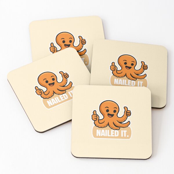 Item preview, Squid Said: Nailed It!  designed and sold by YeeveDiart.