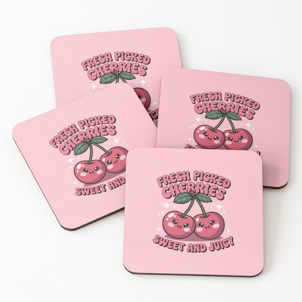Item preview, Fresh Picked Cherries Sweet & Juicy Kawaii Design designed and sold by Peter Stawicki.