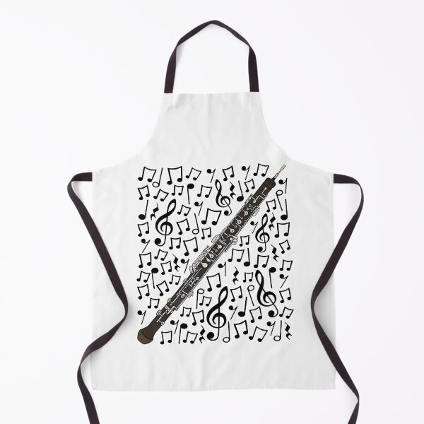 Item preview, Oboe Musical Notes Music Teacher Oboist Woodwind Musician designed and sold by doodlerob.