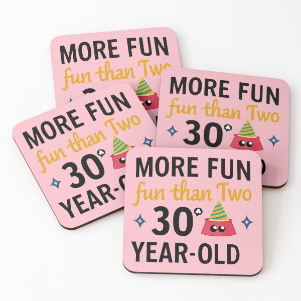 Item preview, More Fun Than Two 30 Year Olds designed and sold by ChearshiPrints.