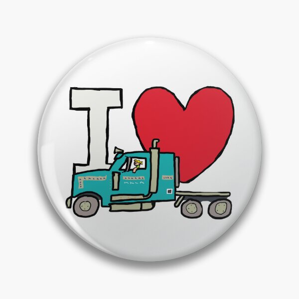 Artikelvorschau, Ich liebe Trucking entworfen und verkauft von Mark-Ewbie.