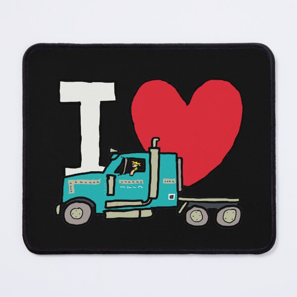Artikelvorschau, Ich liebe Trucking entworfen und verkauft von Mark-Ewbie.