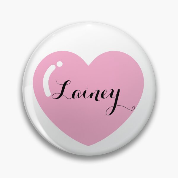 Item preview, Lainey Name with pink Heart  designed and sold by Monika Howarth.