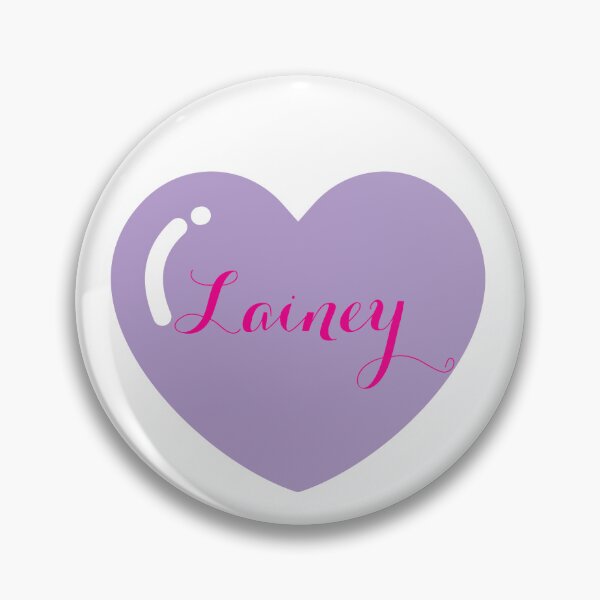 Item preview, Lainey Name with purple Heart  designed and sold by Artbymonika.