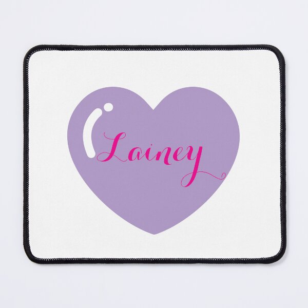 Item preview, Lainey Name with purple Heart designed and sold by Artbymonika.