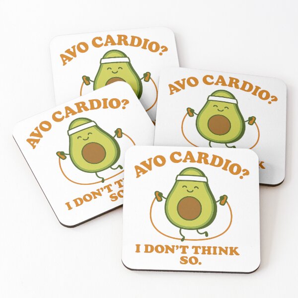 Item preview, Avo Cardio? I Don't Think So - Funny Avocado Design designed and sold by Print_Drip.