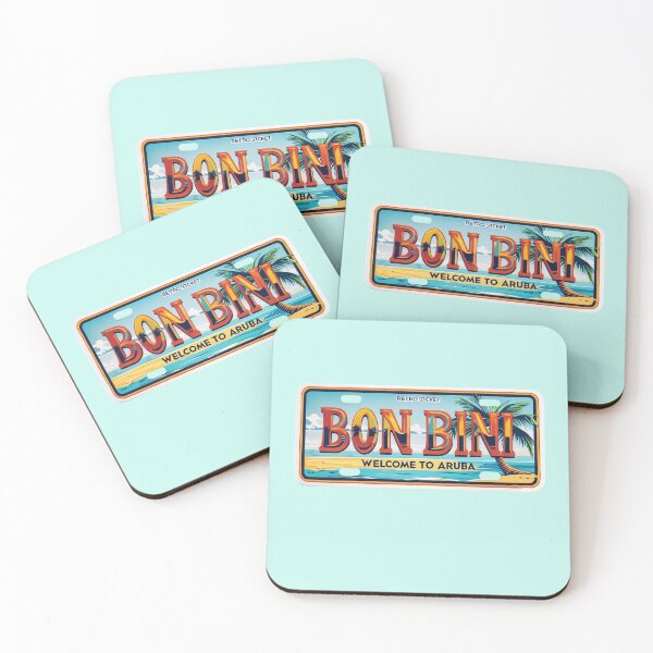 Item preview, Bon bini welcome plate designed and sold by seahorse crossing.