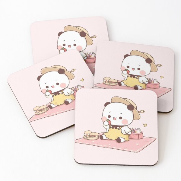 Item preview, Dudu Enjoying Her Picnic Panda And Brownie- True Love BuBu DuDu Couple 2026 designed and sold by BrightStreets.