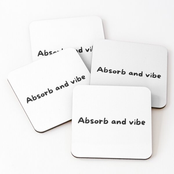Item preview, Absorb and Vibe – Chill Cartoon Energy designed and sold by Nouha Mohsni.