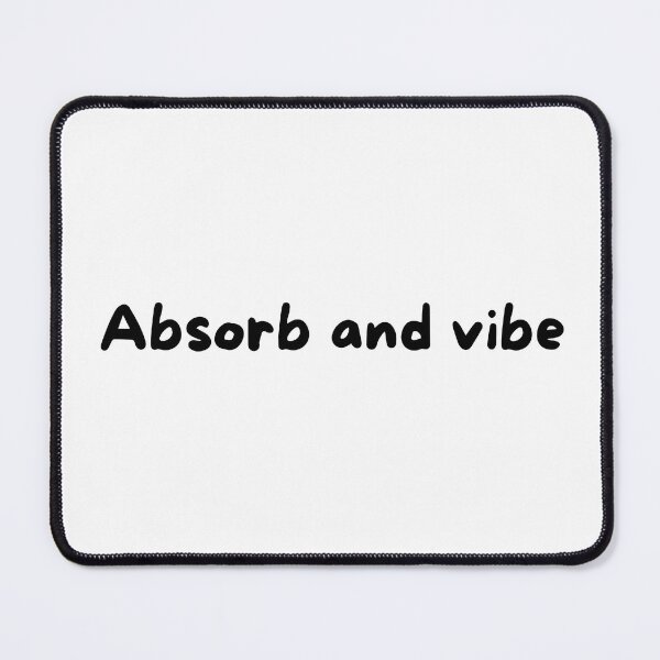 Item preview, Absorb and Vibe – Chill Cartoon Energy designed and sold by Nouha Mohsni.