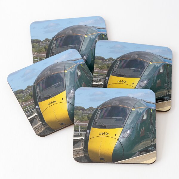 Item preview, GWR train No: 800309, arriving on platform 1 at Bath Spa Railway Station. designed and sold by DroneUk.