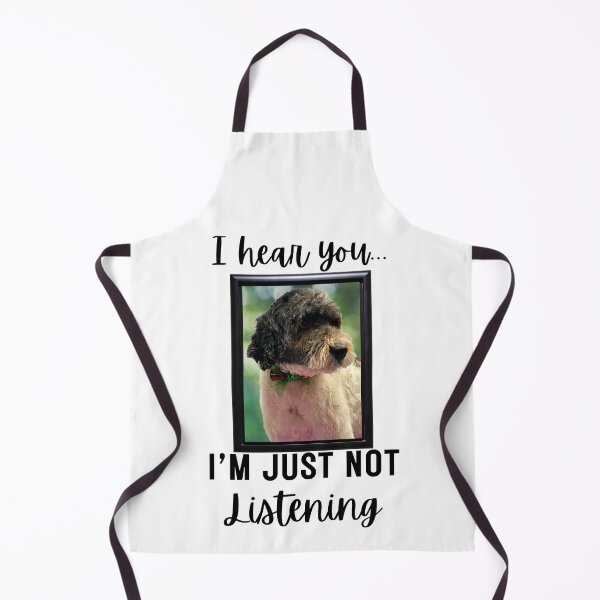 Item preview, Stubborn Parti Goldendoodle Not Listening designed and sold by Fredster1966.