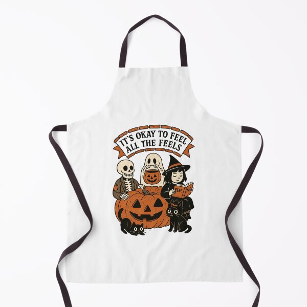 Item preview, It's Okay To Feel All The Feels, Halloween,  ABA Therapist, Speech Therapy, BCBA, Mental Health Halloween, RBT, AAC designed and sold by Orvista.