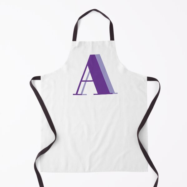 Item preview, Letter A in Purple – Cute Alphabet Initial Monogram Design designed and sold by Monika Howarth.
