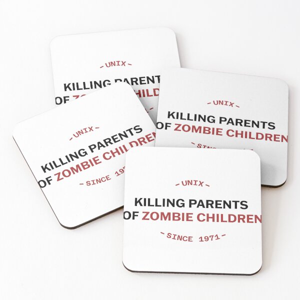 Artikelvorschau, Unix: Tötung der Eltern von Zombie-Kindern entworfen und verkauft von TeePlusPlus.