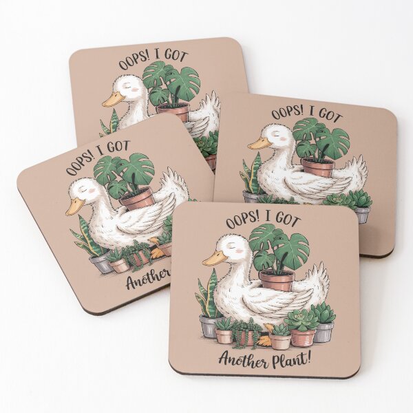 Item preview, Oops I Got Another Plant – Funny Duck and Plant Lover Shirt designed and sold by dkid creations.