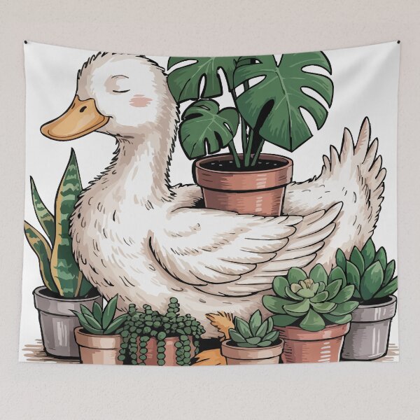 Item preview, ¡Uy, me tocó otra planta! – Camiseta divertida para amantes de los patos y las plantas designed and sold by dkid creations.