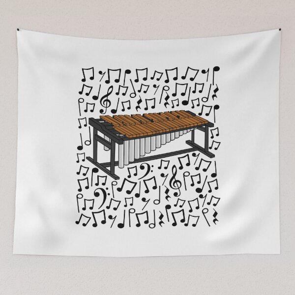Item preview, Marimba Musical Notes Percussionist Percussion Teacher Musician designed and sold by doodlerob.