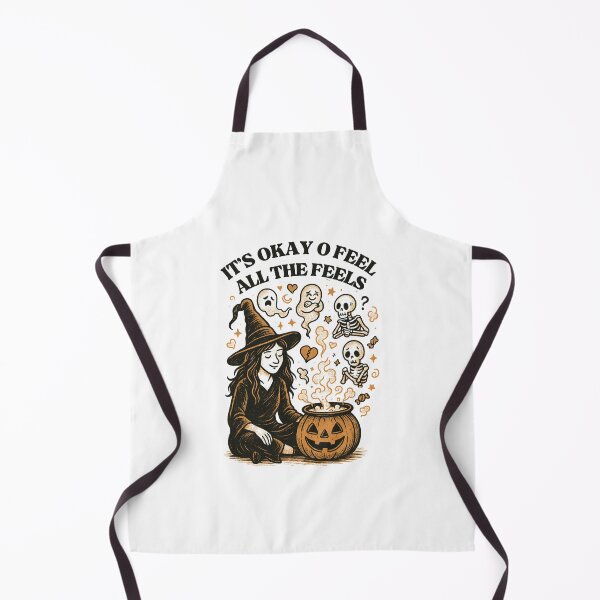 Item preview, It's Okay To Feel All The Feels, Halloween,  ABA Therapist, Speech Therapy, BCBA, Mental Health Halloween, RBT, AAC designed and sold by Orvista.