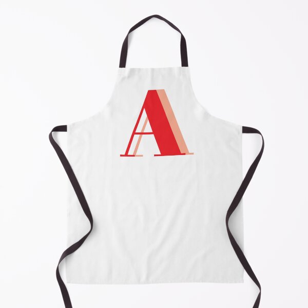 Item preview, Letter A in Orange – Cute Alphabet Initial Monogram Design designed and sold by Monika Howarth.
