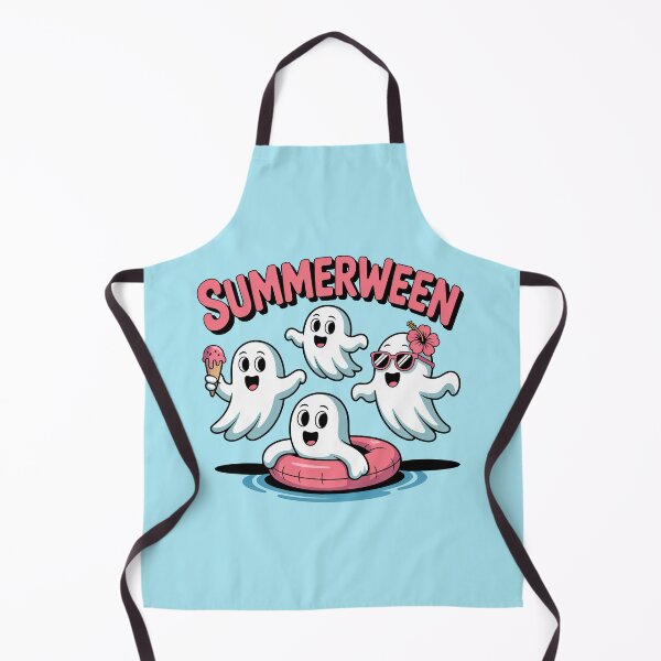 Item preview, Summerween Retro Ghosts designed and sold by Creative-Hearts.