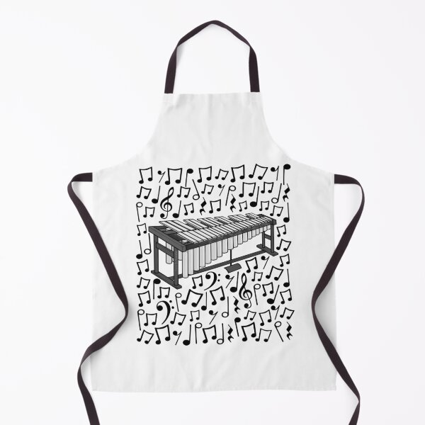 Item preview, Vibraphone Musical Notes Percussionist Percussion Teacher Musician designed and sold by doodlerob.
