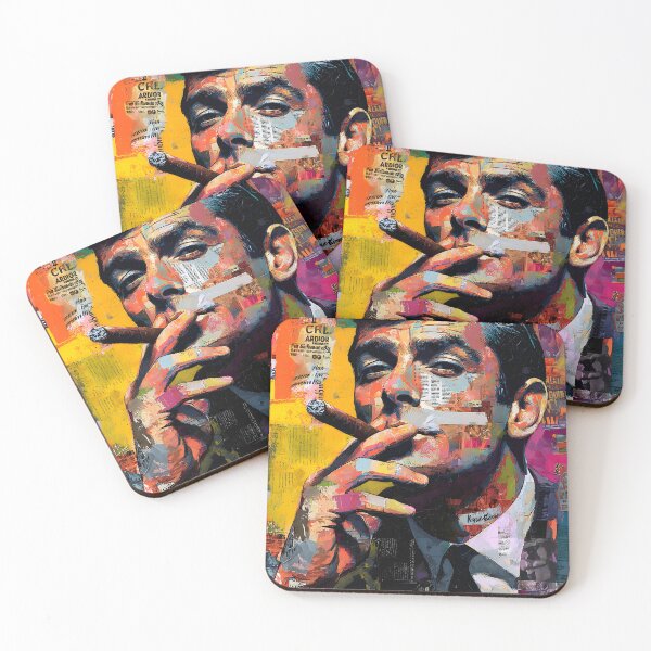 Item preview, Own the Moment - Bold Cigar Statement in a Collage of Color and Confidence designed and sold by OlfactoART Studio.