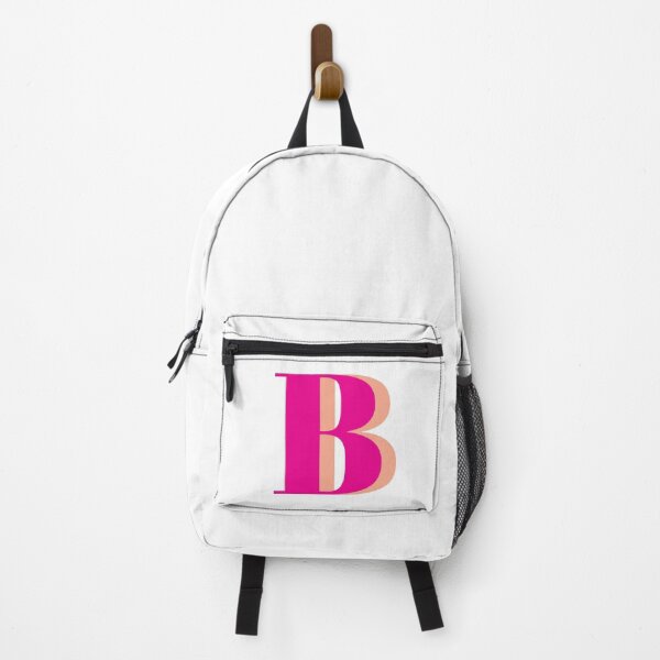 Item preview, Letter B in Pink – Cute Alphabet Initial Monogram Design designed and sold by Monika Howarth.