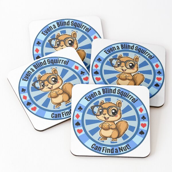Item preview, Blind Squirrel Blue Chip designed and sold by SquishyKitkat.