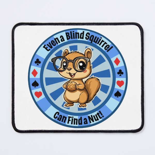 Item preview, Blind Squirrel Blue Chip designed and sold by SquishyKitkat.