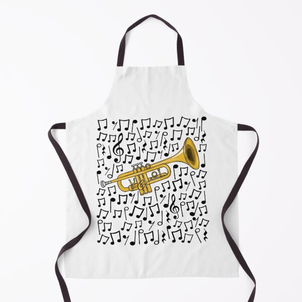 Item preview, Trumpet Musical Notes Trumpeter Brass Teacher Musician designed and sold by doodlerob.