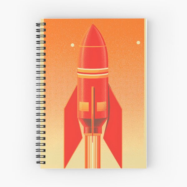 Item preview, Retro Rocket Ship designed and sold by Joeartzz.