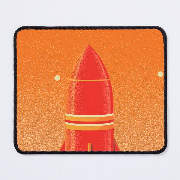 Item preview, Retro Rocket Ship designed and sold by Joeartzz.