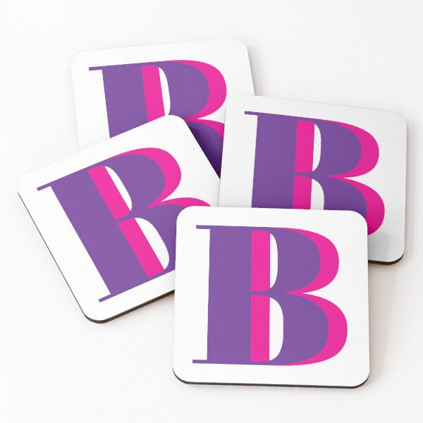 Item preview, Letter B in Purple – Cute Alphabet Initial Monogram Design designed and sold by Monika Howarth.