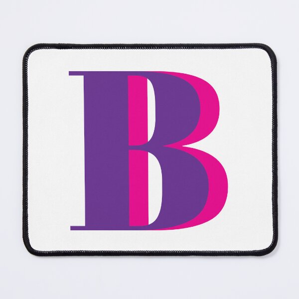 Item preview, Letter B in Purple – Cute Alphabet Initial Monogram Design designed and sold by Monika Howarth.